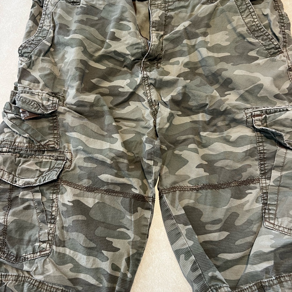 George Brown and Tan Cargo Pants
